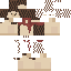 Minecraft skin texture, 64x64 pixels