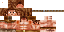 Minecraft skin texture, 64x32 legacy pixels