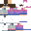 Minecraft skin texture, 64x64 pixels