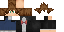 Minecraft skin texture, 64x32 legacy pixels