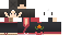 Minecraft skin texture, 64x32 legacy pixels