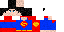 Minecraft skin texture, 64x32 legacy pixels