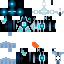 Minecraft skin texture, 64x64 pixels