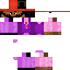 Minecraft skin texture, 64x64 pixels
