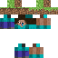 Minecraft skin texture, 64x64 pixels