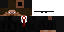 Minecraft skin texture, 64x32 legacy pixels
