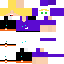 Minecraft skin texture, 64x64 pixels