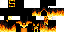 Minecraft skin texture, 64x32 legacy pixels