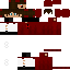 Minecraft skin texture, 64x64 pixels