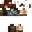 Minecraft skin texture, 64x64 pixels