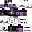 Minecraft skin texture, 64x64 pixels