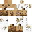 Minecraft skin texture, 64x64 pixels