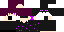 Minecraft skin texture, 64x32 legacy pixels