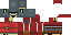 Minecraft skin texture, 64x32 legacy pixels
