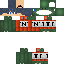 Minecraft skin texture, 64x64 pixels