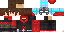 Minecraft skin texture, 64x32 legacy pixels
