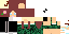 Minecraft skin texture, 64x32 legacy pixels