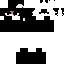Black Minecraft skin texture, 64x64 pixels