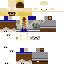 Minecraft skin texture, 64x64 pixels