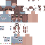 Minecraft skin texture, 64x64 pixels