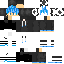 Minecraft skin texture, 64x64 pixels