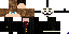 Minecraft skin texture, 64x32 legacy pixels