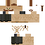 Minecraft skin texture, 64x64 pixels