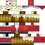 Minecraft skin texture, 64x64 pixels