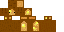 Minecraft skin texture, 64x32 legacy pixels