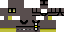 Minecraft skin texture, 64x32 legacy pixels