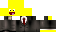 Minecraft skin texture, 64x32 legacy pixels