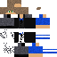 Minecraft skin texture, 64x64 pixels
