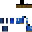 Minecraft skin texture, 64x64 pixels
