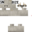 Minecraft skin texture, 64x64 pixels
