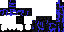 Minecraft skin texture, 64x32 legacy pixels