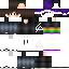Minecraft skin texture, 64x64 pixels