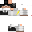 Minecraft skin texture, 64x64 pixels