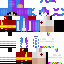 Minecraft skin texture, 64x64 pixels