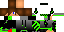 Minecraft skin texture, 64x32 legacy pixels