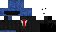 Minecraft skin texture, 64x32 legacy pixels