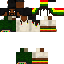 Minecraft skin texture, 64x64 pixels