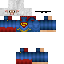 Minecraft skin texture, 64x64 pixels