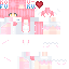 Minecraft skin texture, 64x64 pixels