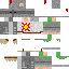 Minecraft skin texture, 64x64 pixels