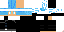 Minecraft skin texture, 64x32 legacy pixels