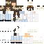 Minecraft skin texture, 64x64 pixels