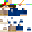 Minecraft skin texture, 64x64 pixels