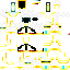 Minecraft skin texture, 64x64 pixels