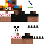 Minecraft skin texture, 64x64 pixels