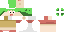 Minecraft skin texture, 64x32 legacy pixels